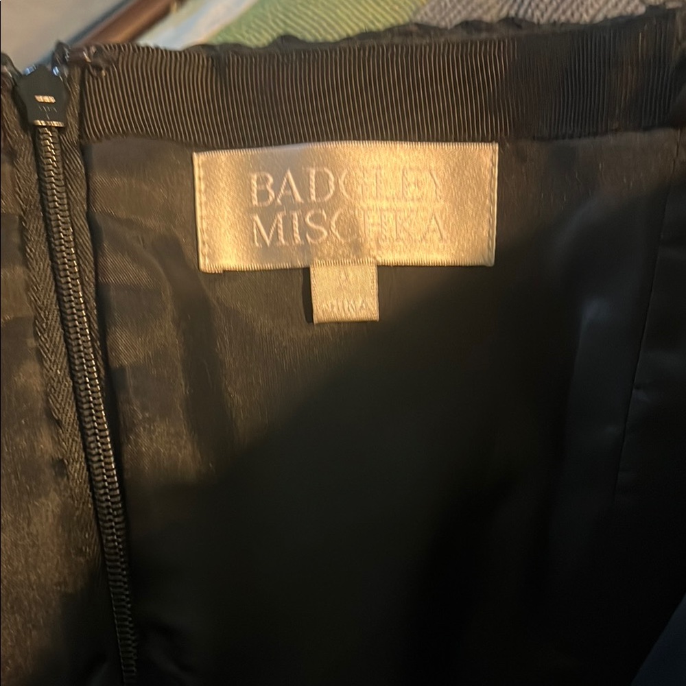 Badgley Mischka Black Dress